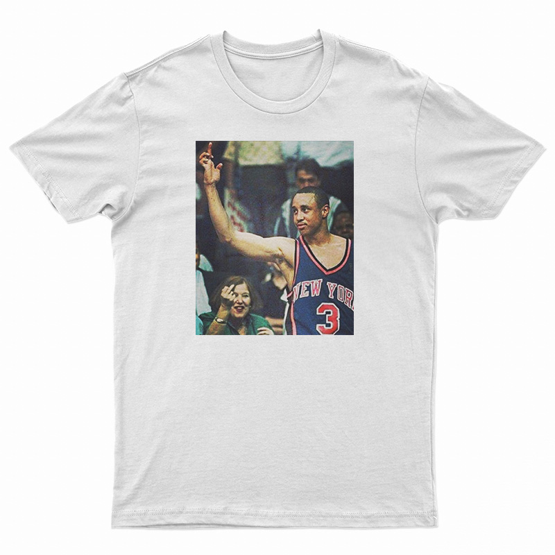 John Starks Middle Finger T-Shirt
