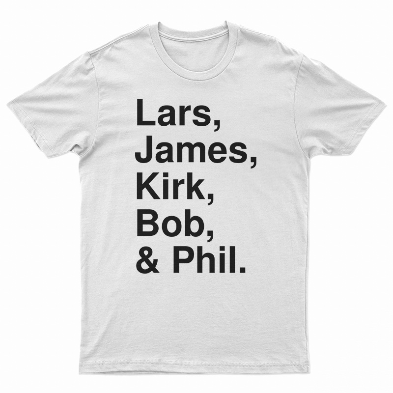 Lars James Kirk Bob And Phil T-Shirt