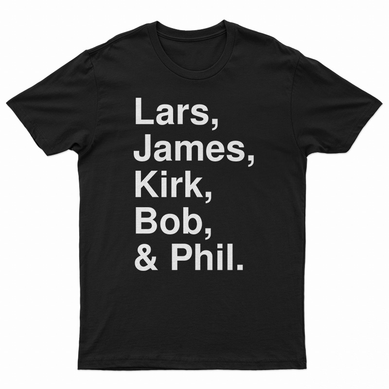 Lars James Kirk Bob And Phil T-Shirt