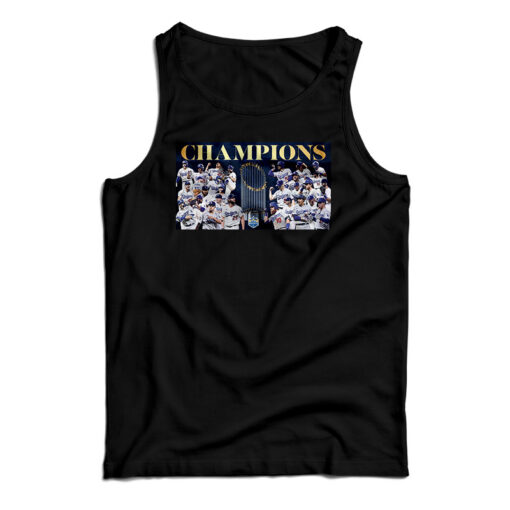 Los Angeles Dodgers Are World Champions Tank Top