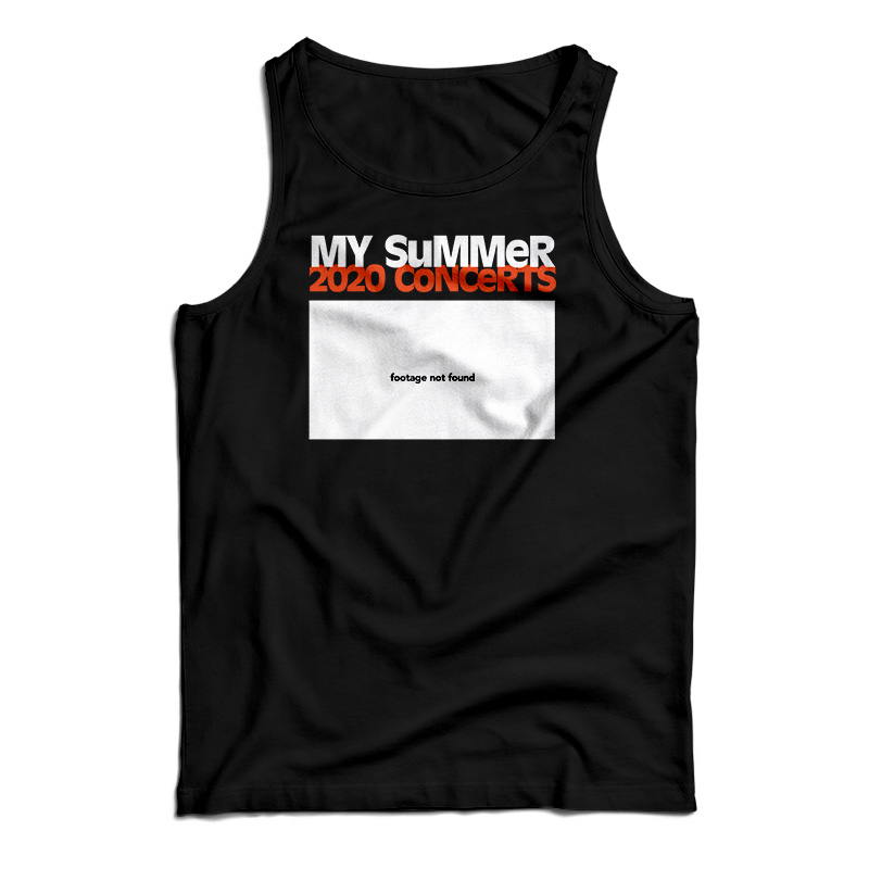 My Summer 2020 Concert Tank Top