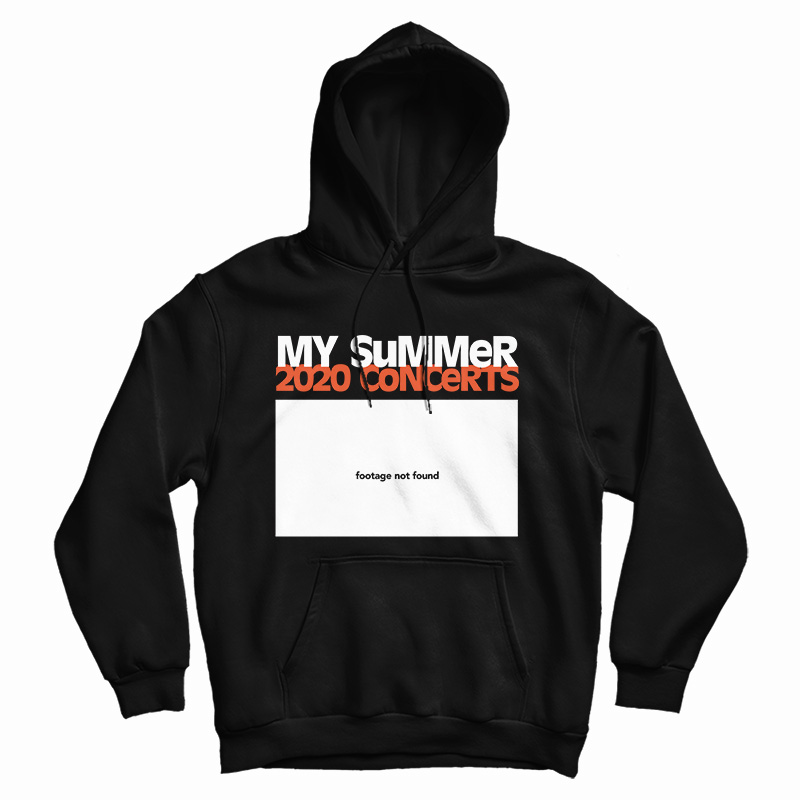 My Summer 2020 Concert Hoodie