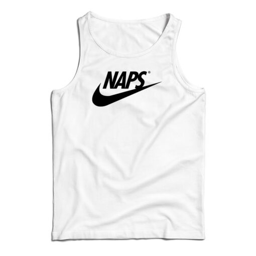 Naps Nike Parody Logo Tank Top