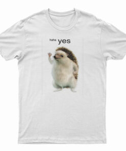 Porcupine Making an OK Hand Haha Yes T-Shirt