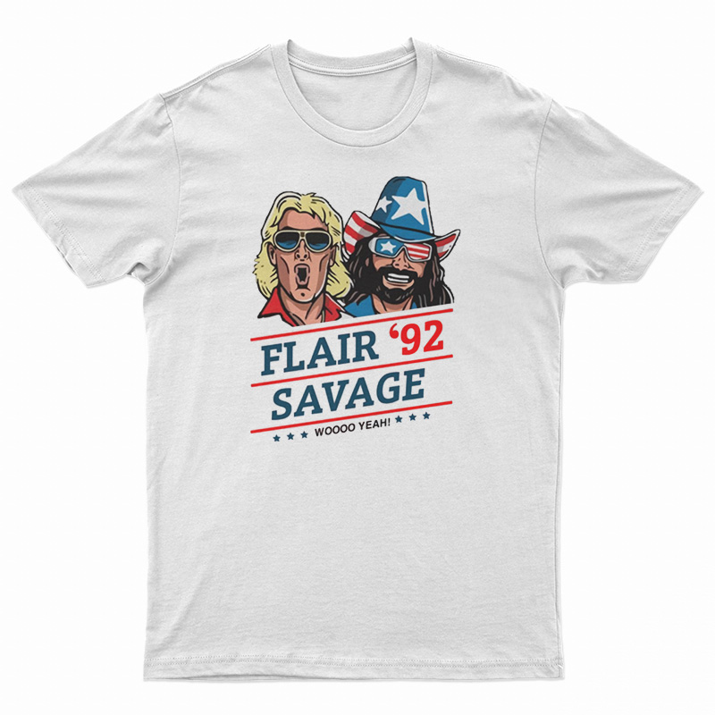 RIC Flair 92 Savage Woo Yeah T-Shirt