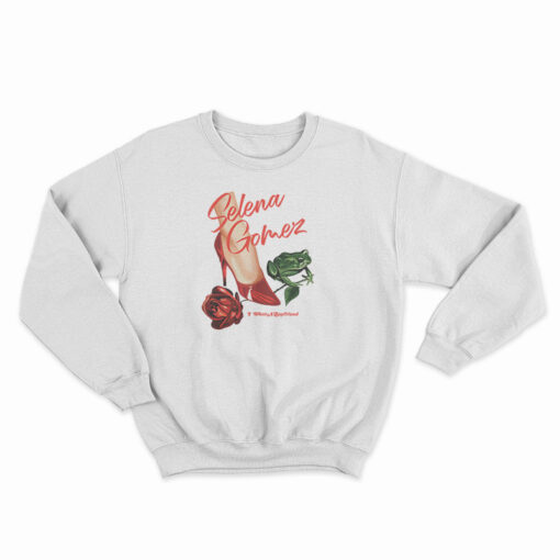 Selena Gomez I Want A Boyfriend Rose Shoes Frog Sweatshirt