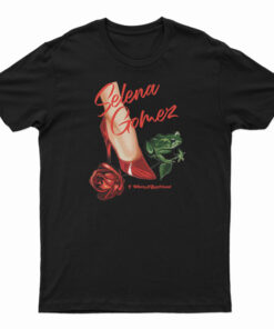 Selena Gomez I Want A Boyfriend Rose Shoes Frog T-Shirt