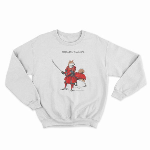 Shiba Inu Samurai Sweatshirt