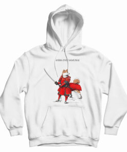 Shiba Inu Samurai Hoodie
