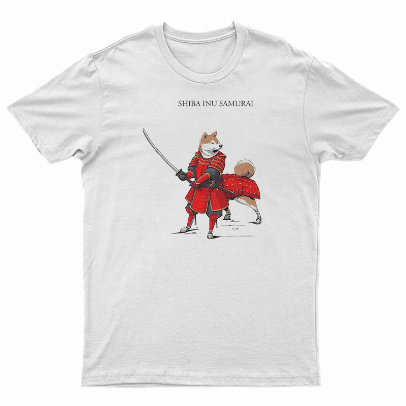 Shiba Inu Samurai T-Shirt