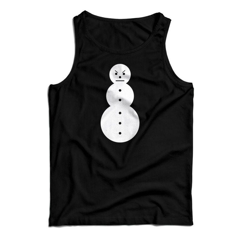 Snowman Christmas Tank Top