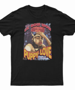 Vintage Lil Bow Wow Puppy Love Black Double Sided Rap T-Shirt
