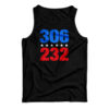 306 VS 232 2020 Election Results Blue Democrat Winner Tank Top