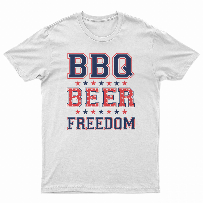 BBQ Beer Freedom T-Shirt