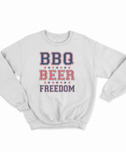 BBQ Beer Freedom Sweatshirt