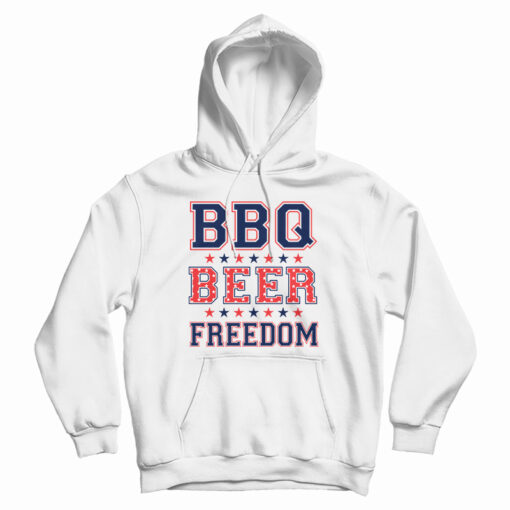 BBQ Beer Freedom Hoodie