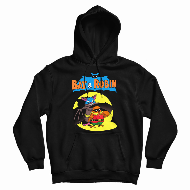 Bat & Robin X Style Batman And Robin Hoodie