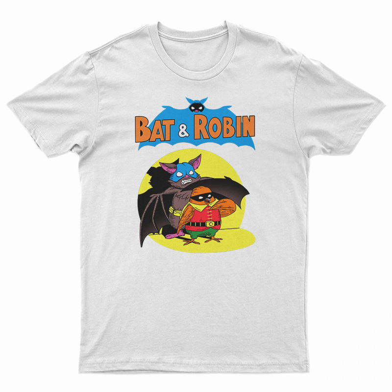 Bat & Robin X Style Batman And Robin T-Shirt