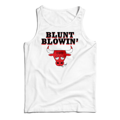 Blunt Blowin' Bull Tank Top
