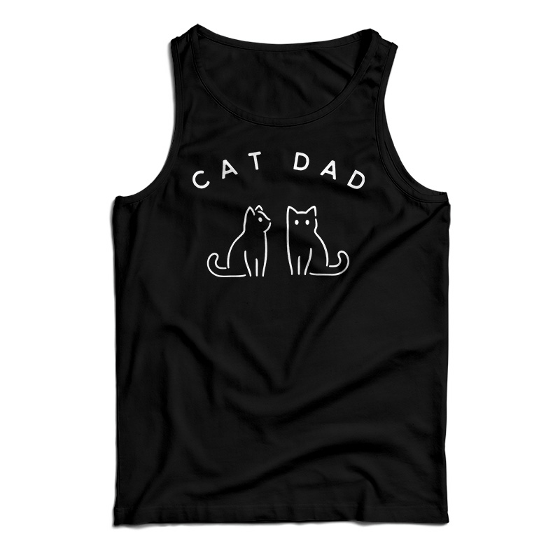 Cat Dad Tank Top