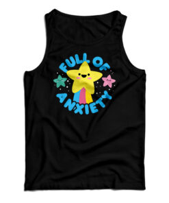 Cute Kawaii Full Of Anxiety Tank Top