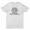 Dallas Raleigh Tennessee Austin Boston New Orleans T-Shirt