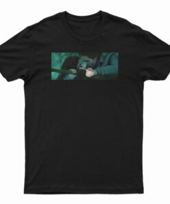 Edward Cullen Smoking Scene Twilight Parody T-Shirt