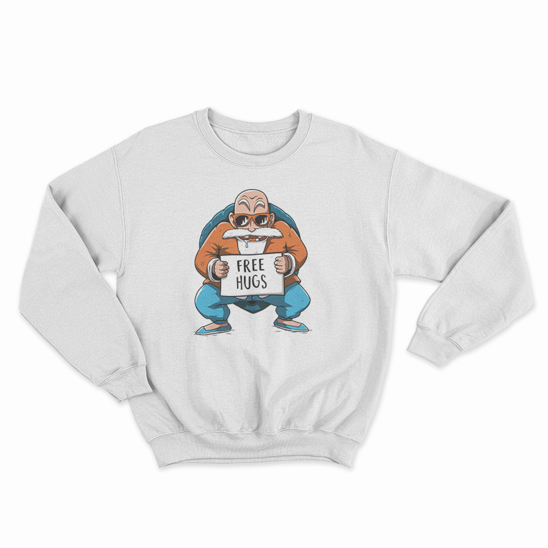Free Hugs Master Roshi Sweatshirt