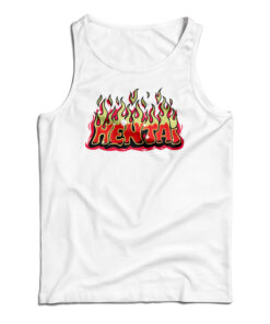 Hentai Graffiti Flames Tank Top