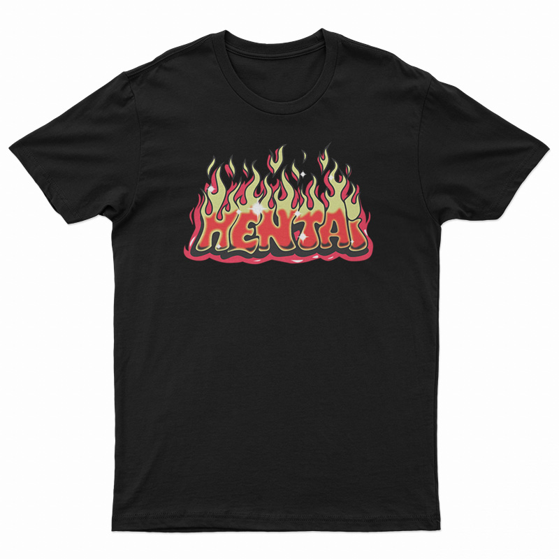 Hentai Graffiti Flames T-Shirt