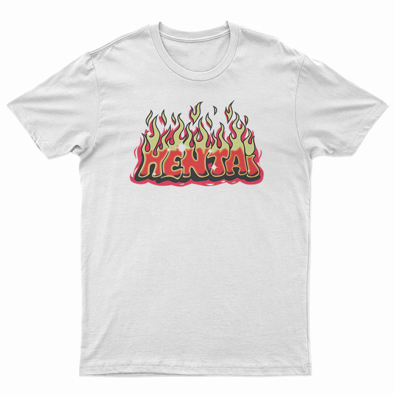 Hentai Graffiti Flames T-Shirt