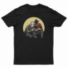 Horror Scary Movie Villains Playing Video Games T-Shirt