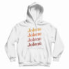 Jelone Retro Earth Tones Boho Design Hoodie