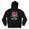 Keith Haring Love Hoodie