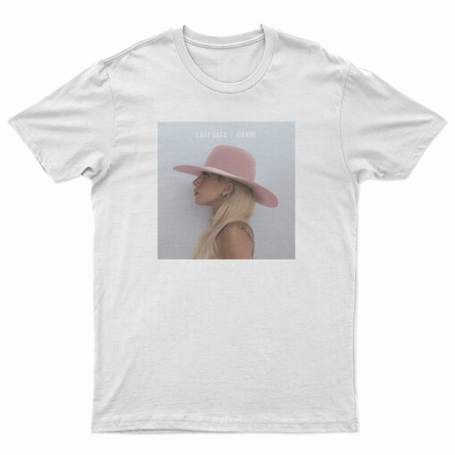Lady Gaga Joanne Album Cover T-Shirt