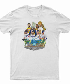 Lakers Dodgers Won Championships T-Shirt