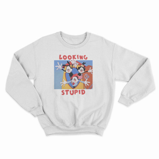 Looking Stupid Animaniacs Sweatshirt