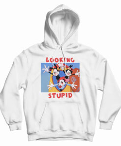 Looking Stupid Animaniacs Hoodie