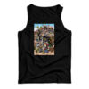 Mighty Morphin Power Rangers Zords Concept Tank Top