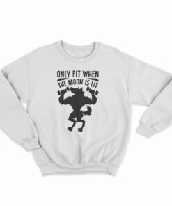 Only Fit When The Moon Is Lit Sweatshirt