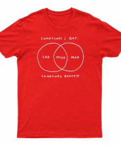 Sometimes I Get Sad Smad Mad Courtney Barnett T-Shirt