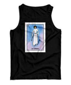 Star Wars La Dama Loteria Card Tank Top