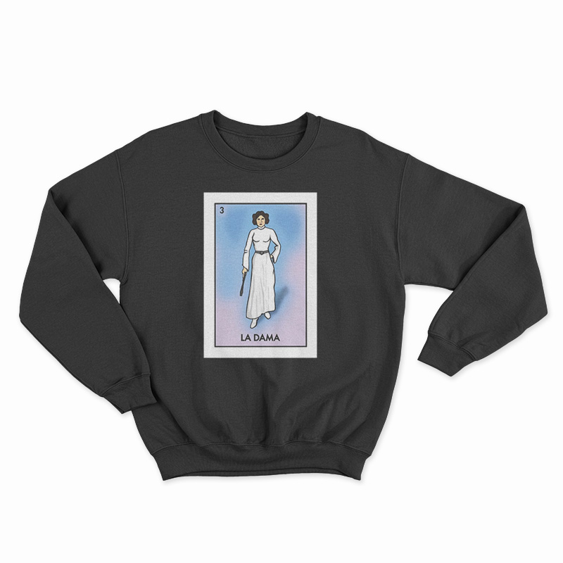 Star Wars La Dama Loteria Card Sweatshirt