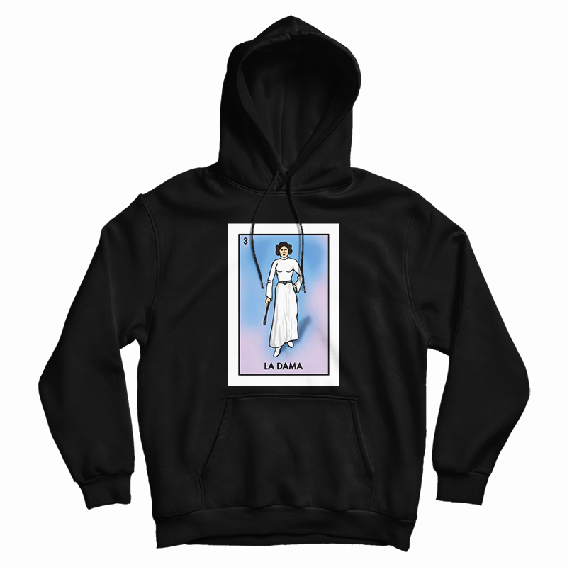 Star Wars La Dama Loteria Card Hoodie