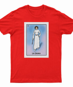 Star Wars La Dama Loteria Card T-Shirt