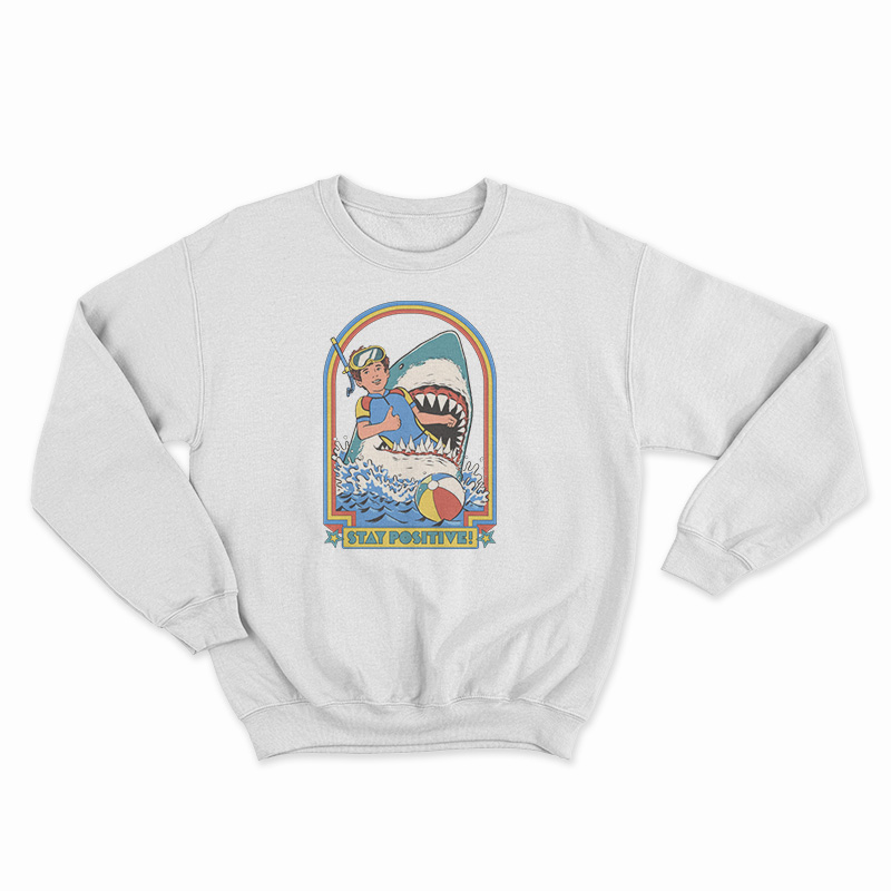 Steven Rhodes Stay Positive Sweatshirt