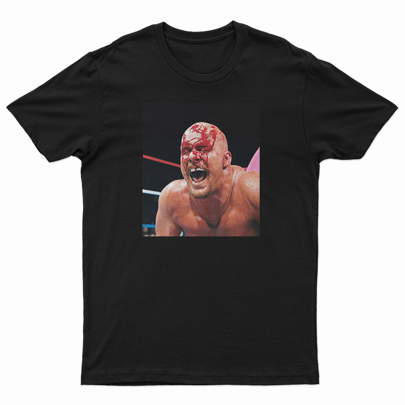 Stone Cold Steve Austin Blood Face T-Shirt