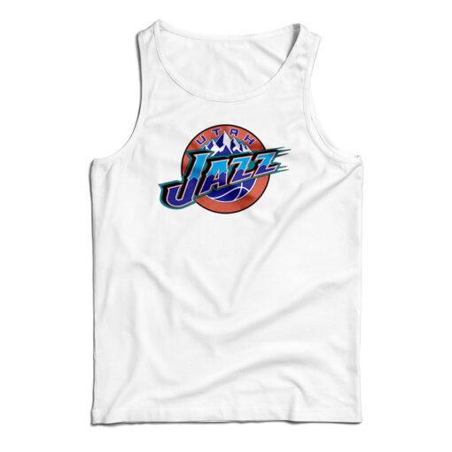Utah Jazz Classic Edition Logo Tank Top
