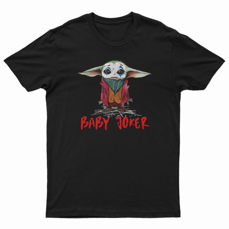 Baby Yoda Baby Joker T-Shirt