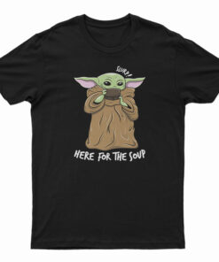 Baby Yoda Drinking Soup T-Shirt